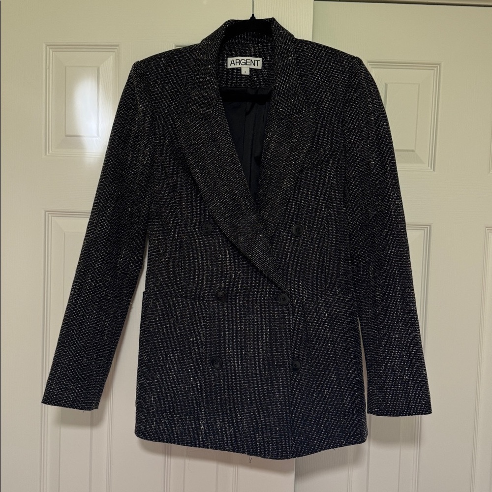 Argent Chelsea Blazer in Tweed size 4, like new! Current style, new for fall! - Picture 6 of 6